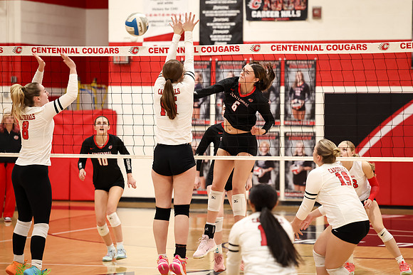 0462 Centennial vs Coon Rapids Varsity Volleyball