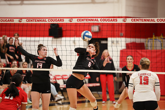 0472 Centennial vs Coon Rapids Varsity Volleyball