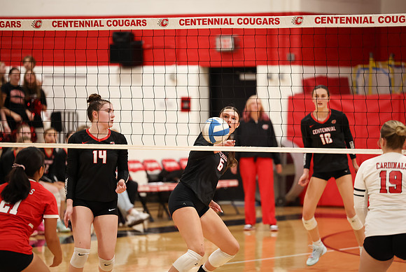0475 Centennial vs Coon Rapids Varsity Volleyball
