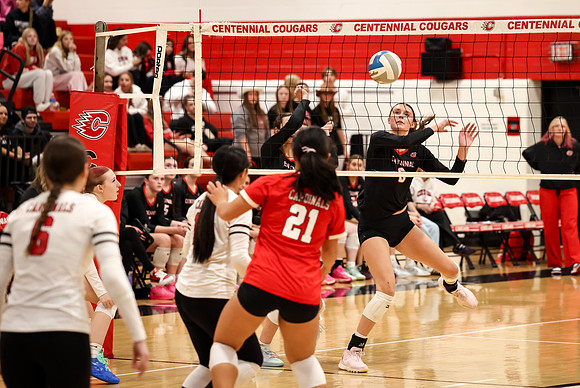 0501 Centennial vs Coon Rapids Varsity Volleyball