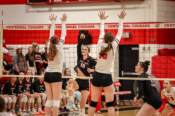 0513 Centennial vs Coon Rapids Varsity Volleyball