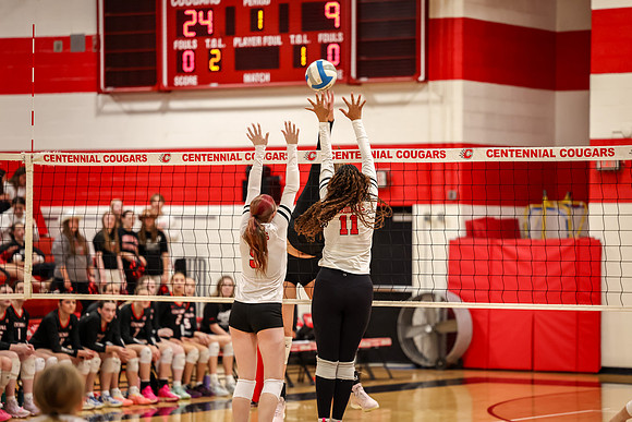 0521 Centennial vs Coon Rapids Varsity Volleyball