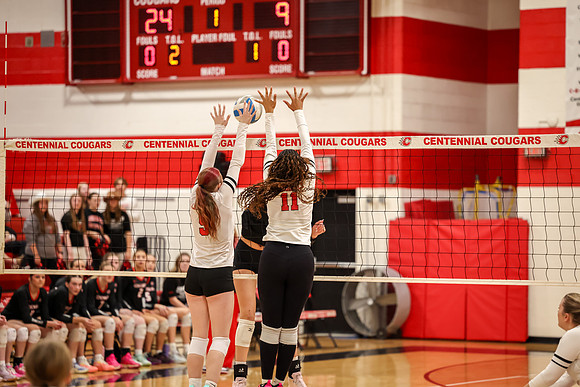 0522 Centennial vs Coon Rapids Varsity Volleyball