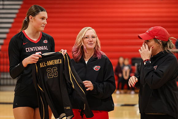 0546 Centennial vs Coon Rapids Varsity Volleyball
