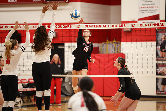 0561 Centennial vs Coon Rapids Varsity Volleyball