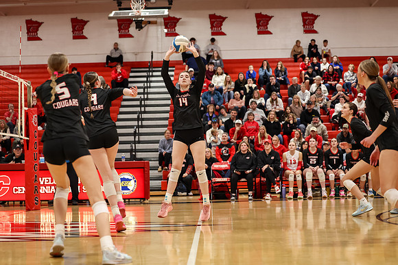 0593 Centennial vs Coon Rapids Varsity Volleyball