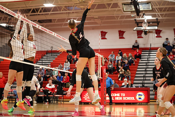 0600 Centennial vs Coon Rapids Varsity Volleyball