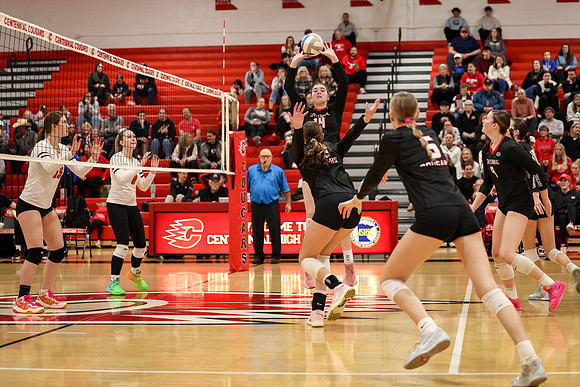 0710 Centennial vs Coon Rapids Varsity Volleyball