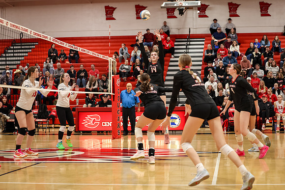 0711 Centennial vs Coon Rapids Varsity Volleyball