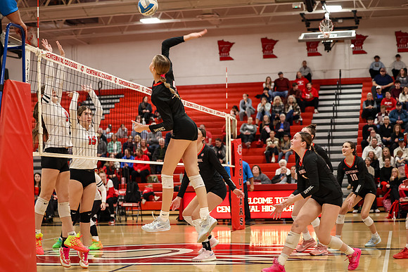 0717 Centennial vs Coon Rapids Varsity Volleyball
