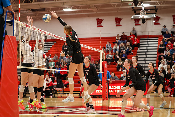 0718 Centennial vs Coon Rapids Varsity Volleyball