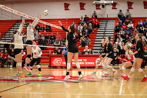 0754 Centennial vs Coon Rapids Varsity Volleyball