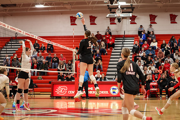 0853 Centennial vs Coon Rapids Varsity Volleyball