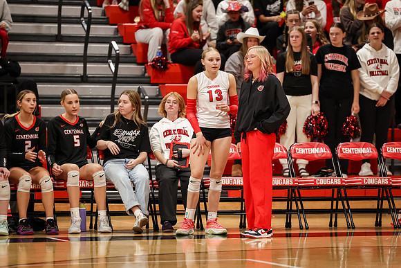 0899 Centennial vs Coon Rapids Varsity Volleyball