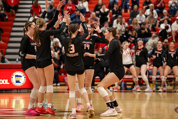 0936 Centennial vs Coon Rapids Varsity Volleyball