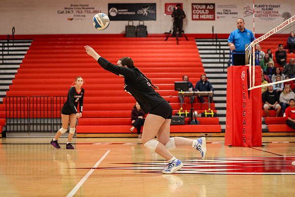 0958 Centennial vs Coon Rapids Varsity Volleyball