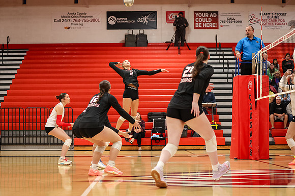 0997 Centennial vs Coon Rapids Varsity Volleyball