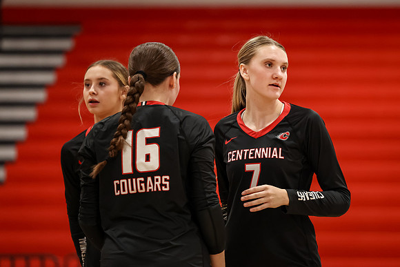 1025 Centennial vs Coon Rapids Varsity Volleyball