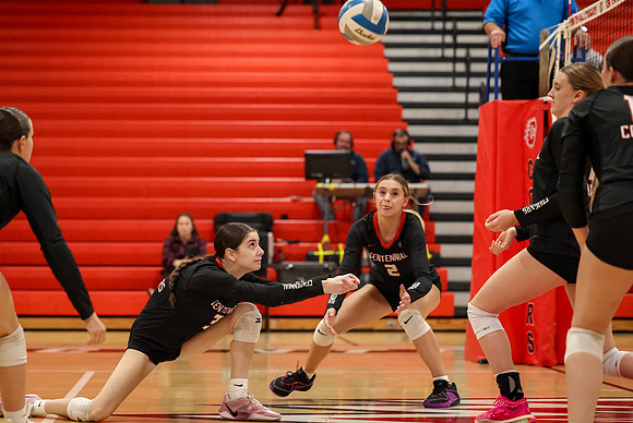 1044 Centennial vs Coon Rapids Varsity Volleyball