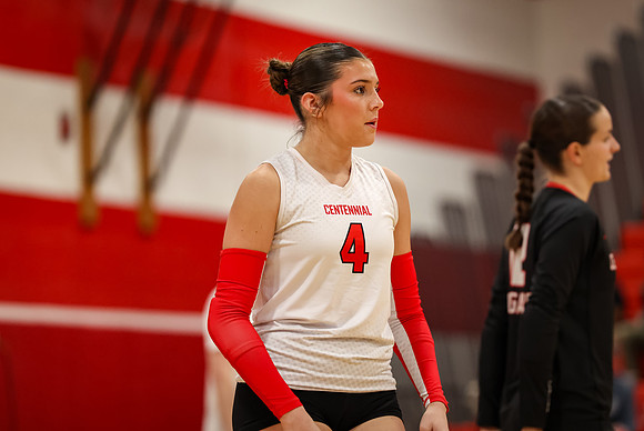 1054 Centennial vs Coon Rapids Varsity Volleyball