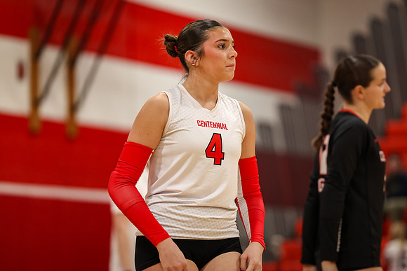 1056 Centennial vs Coon Rapids Varsity Volleyball