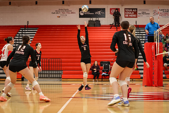 1091 Centennial vs Coon Rapids Varsity Volleyball