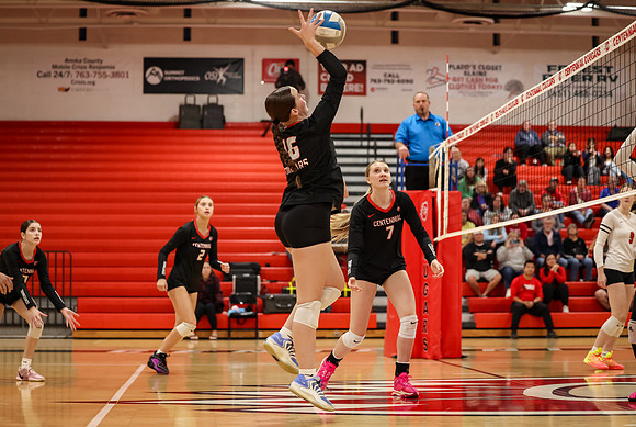 1098 Centennial vs Coon Rapids Varsity Volleyball