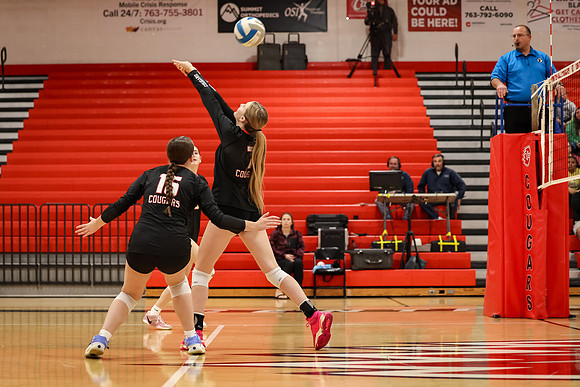 1112 Centennial vs Coon Rapids Varsity Volleyball