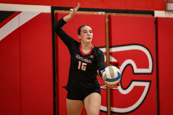 1149 Centennial vs Coon Rapids Varsity Volleyball