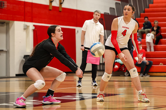 1159 Centennial vs Coon Rapids Varsity Volleyball