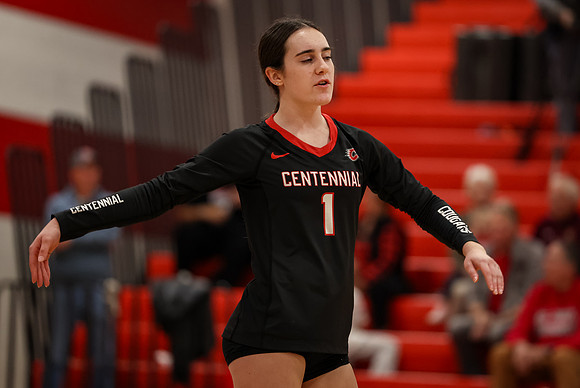1221 Centennial vs Coon Rapids Varsity Volleyball