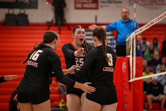 1252 Centennial vs Coon Rapids Varsity Volleyball