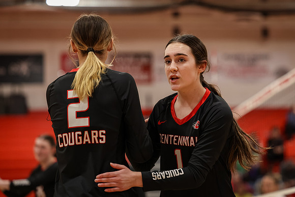1265 Centennial vs Coon Rapids Varsity Volleyball