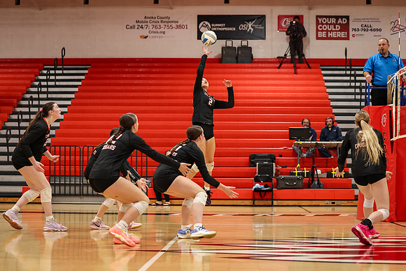 1381 Centennial vs Coon Rapids Varsity Volleyball