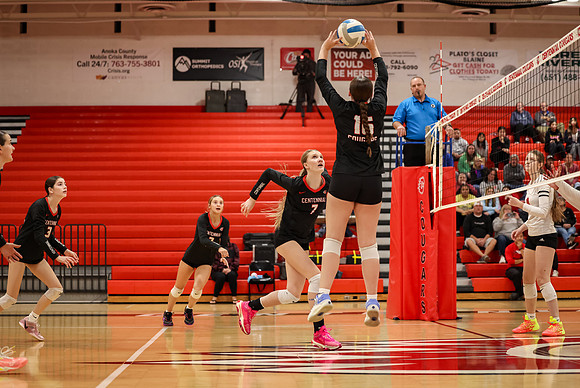 1418 Centennial vs Coon Rapids Varsity Volleyball