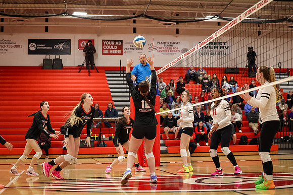 1469 Centennial vs Coon Rapids Varsity Volleyball