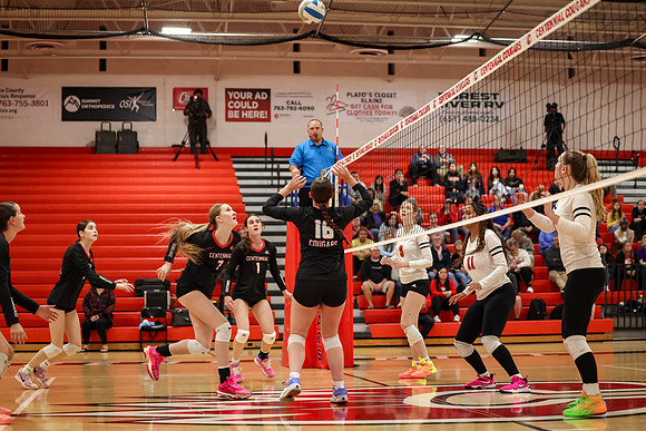 1472 Centennial vs Coon Rapids Varsity Volleyball
