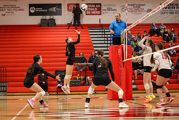 1497 Centennial vs Coon Rapids Varsity Volleyball