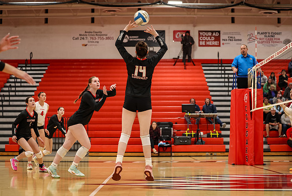 1521 Centennial vs Coon Rapids Varsity Volleyball