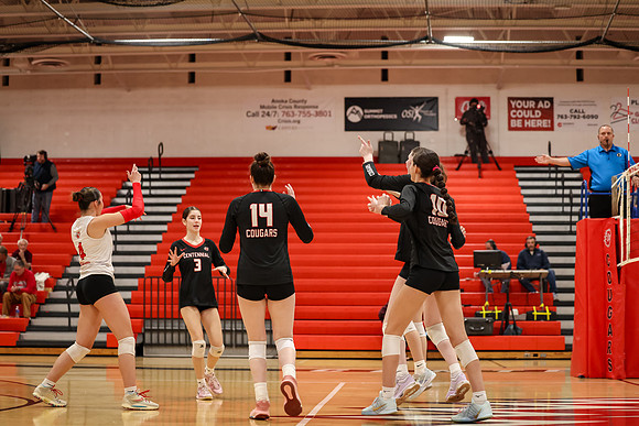 1616 Centennial vs Coon Rapids Varsity Volleyball