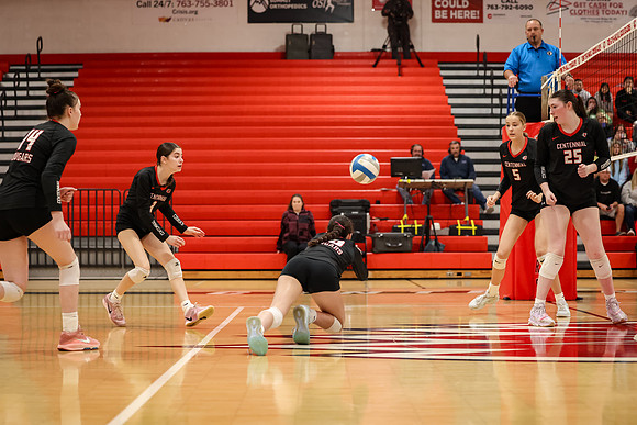 1632 Centennial vs Coon Rapids Varsity Volleyball