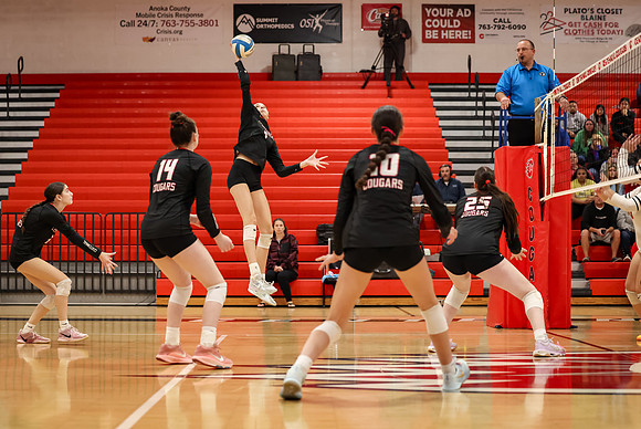 1645 Centennial vs Coon Rapids Varsity Volleyball