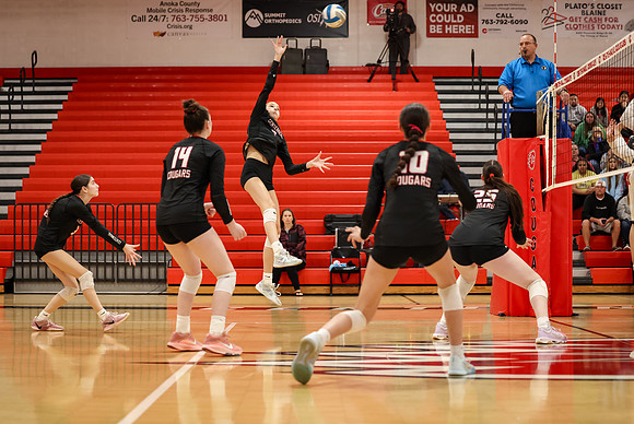 1646 Centennial vs Coon Rapids Varsity Volleyball
