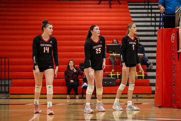 1661 Centennial vs Coon Rapids Varsity Volleyball