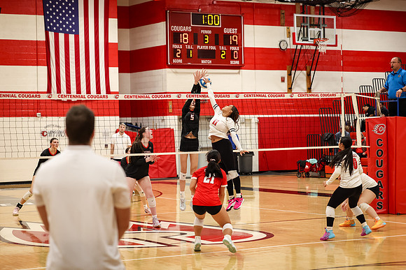 1693 Centennial vs Coon Rapids Varsity Volleyball