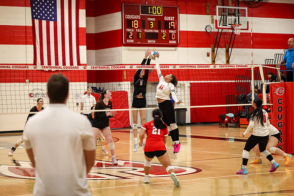 1692 Centennial vs Coon Rapids Varsity Volleyball