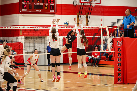 1726 Centennial vs Coon Rapids Varsity Volleyball