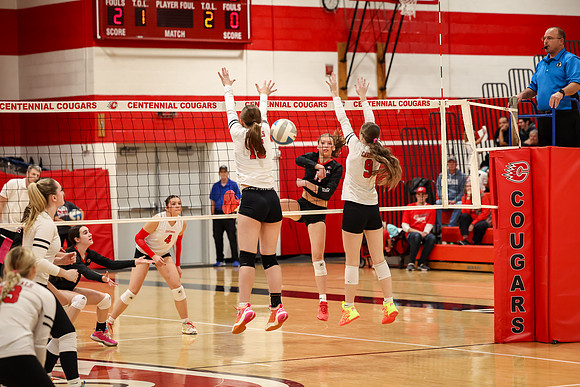 1728 Centennial vs Coon Rapids Varsity Volleyball