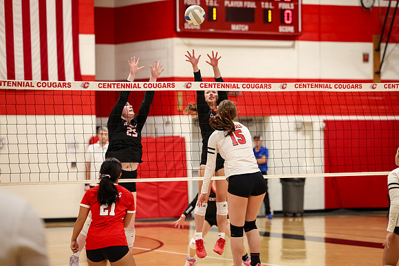 1756 Centennial vs Coon Rapids Varsity Volleyball