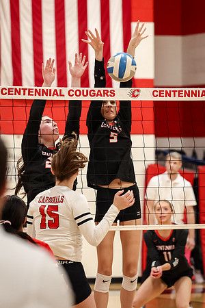 1785 Centennial vs Coon Rapids Varsity Volleyball